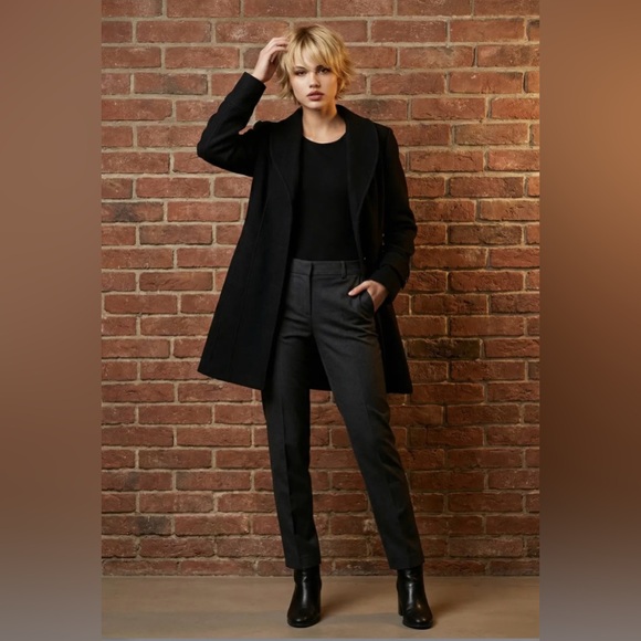 Kenare Handmade Jackets & Blazers - Kenar 100% Boiled Wool  Black Jacket Cardigan Blazer